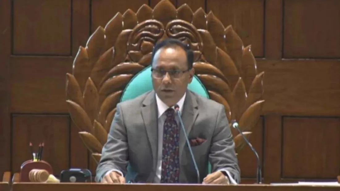 সংসদে ডেপুটি স্পিকার কায়সার কামালের অভিষেক